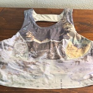 Lululemon lab long line bra/crop 12